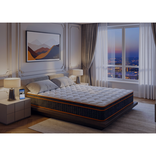 Sunvega 12 Inch Full Size Hybrid Mattress with Memory Foam and Pocket Springs for Balanced Support