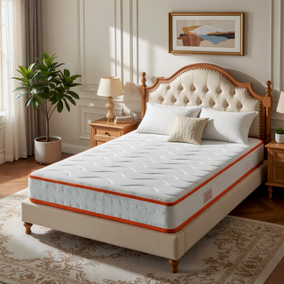 Sunvega 6 Inch Twin Hybrid Innerspring Mattress in a Box with Motion Isolation