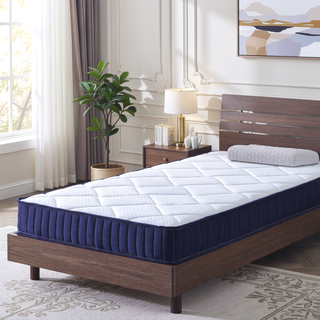 Sunvega 6 Inch Twin Hybrid Innerspring Mattress with Memory Foam for Pressure Relief