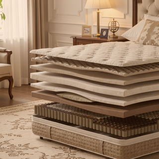 Sunvega 12 Inch Hybrid Twin Mattress with Memory Foam and Pocket Spring for Pressure Relief