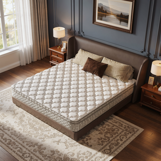 Sunvega King Size 12 Inch Hybrid Mattress with Memory Foam and Pocket Spring for Pressure Relief
