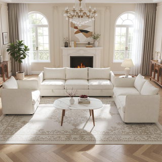 Sunvega Modular Sectional Sofa Seat With Storage and Convertible Sleeper Function