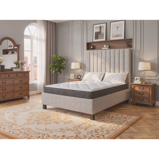 Sunvega Gel Memory Foam Twin Mattress with Breathable Knit Cover and HD Support