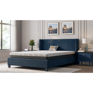 Sunvega Queen Medium Firm Mattress with Phase Change Cooling Cover and Gel Memory Foam