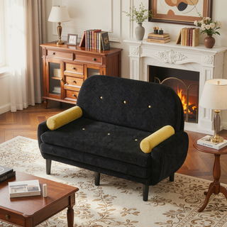 Sunvega Multiform Sofa with USB Charger Adjustable Backrest and Velvet Upholstery