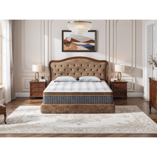 Sunvega 12 Inch Full Size Hybrid Mattress with Memory Foam and Pocket Springs for Balanced Support