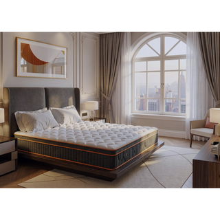 Sunvega 12 Inch King Size Hybrid Mattress with Memory Foam and Pocket Springs for Support