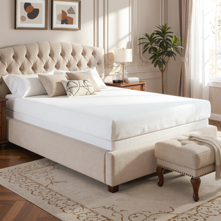 Sunvega Twin-XL 8 Inch Soft Gel Memory Foam Mattress with Cooling Aloe Vera Infusion