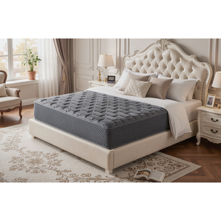 Sunvega 13" Firm Quilted Hybrid Full Mattress with Cooling Gel Memory Foam