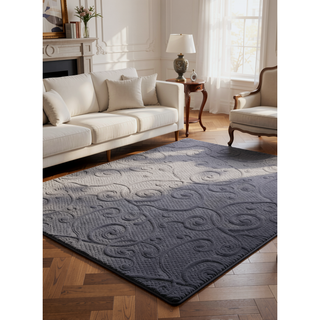 Sunvega Firm Comfort 8" Twin Size Gel-Infused Memory Foam Hybrid Mattress in Dark Gray