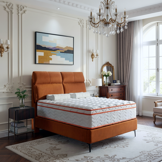 Sunvega King Size 10 Inch Hybrid Mattress with Memory Foam and Pocket Springs