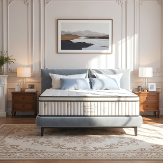 Sunvega 10 Inch Twin Size Hybrid Mattress with Individually Pocketed Innerspring