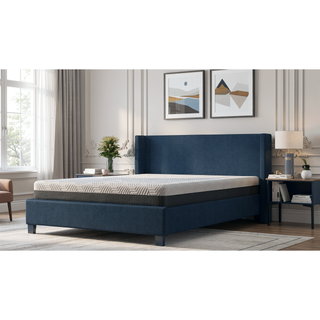 Sunvega Queen Medium Firm Mattress with Phase Change Cooling Cover and Gel Memory Foam