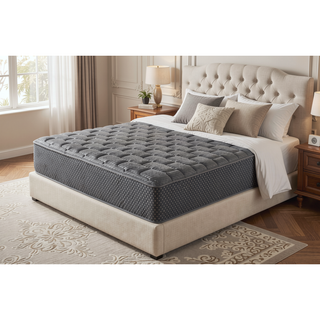 Sunvega 13" Firm Quilted Hybrid Twin XL Mattress with Cooling Wicking Fabric Cover