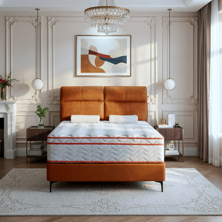 Sunvega 12 Inch Hybrid Memory Foam and Pocket Spring Mattress with Medium Firm Support
