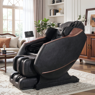Sunvega Full Body Zero Gravity SL-Track Shiatsu Massage Chair with Airbags and Heating