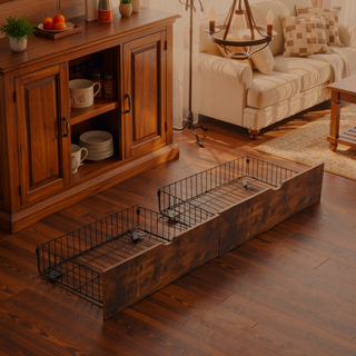 Sunvega Full Bed Underbed Storage Drawers with Wheels for Easy Access