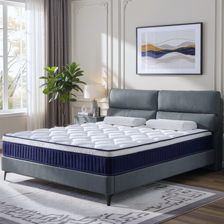 Sunvega 10 Inch Medium Firm Hybrid Mattress in a Box with CertiPUR-US Certified Memory Foam