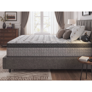 Sunvega 10 Inch Queen Diamond Hybrid Cooling Gel Memory Foam Mattress for Pressure Relief