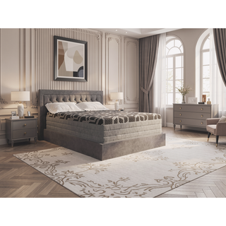 Sunvega 14" Queen Size Ultra Plush Mattress with Cooling Ice Cover and Copper Gel Infusion