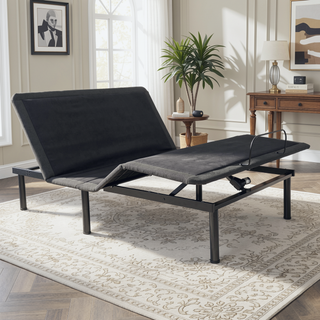 Sunvega Voice Activated Adjustable Bed Frame with Zero Gravity Settings for Queen Size