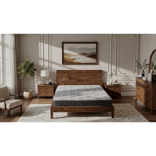 Sunvega Hybrid 12 Inch Medium Firm Queen Mattress with Pocketed Coils