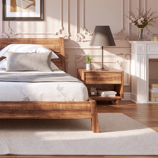 Sunvega 3-Layer Extra Firm Memory Foam Twin Mattress with Aloe Infusion for Supportive Sleep