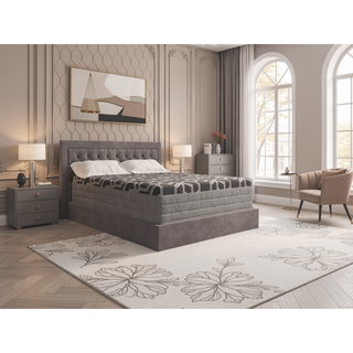 Sunvega Ultra Plush King Mattress with Ice Cover and Copper Infused Elate Visco