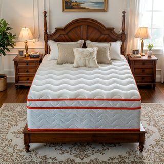 Sunvega 12 Inch Hybrid Memory Foam and Pocket Spring Mattress with Medium Firm Support