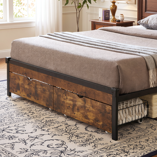 Sunvega Full Bed Underbed Storage Drawers with Wheels for Easy Access