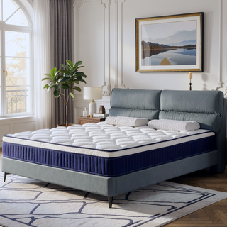 Sunvega 10 Inch Medium Firm Hybrid Mattress in a Box with CertiPUR-US Certified Memory Foam