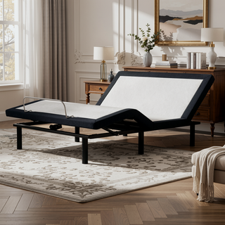 Sunvega Adjustable Base Queen with Massage, USB Charging Ports, and LED Night Light