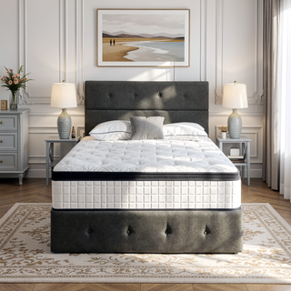 Sunvega 12 Inch Twin XL Memory Foam Hybrid Mattress with Cool Breathable Cover and Edge Support