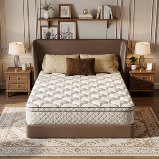 Sunvega 12 Inch Hybrid Full Mattress with Memory Foam and Pocketed Springs for Medium Firm Support