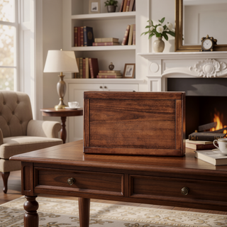 Sunvega Pine Wood Nightstand with 3 Spacious Drawers and Smooth Gliding Rails