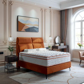 Sunvega King Size 10 Inch Hybrid Mattress with Memory Foam and Pocket Springs