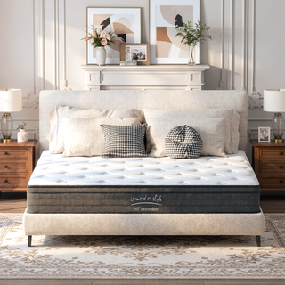 Sunvega King Size Hybrid Mattress with Gel Memory Foam and Pocket Springs