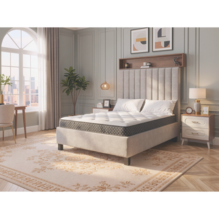 Sunvega 6" Quilted Firm Full Gel Memory Foam Mattress with HD Support