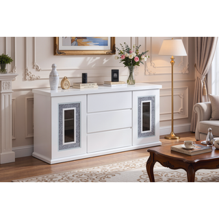 Sunvega Light Gray Contemporary Bar Stools with Padded Slat Design Back-Seat Cushions