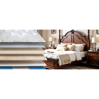 Sunvega 12 Inch King Size Hybrid Mattress with Cooling Memory Foam and Pocketed Springs