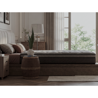 Sunvega Hybrid 12 Inch Medium Firm Queen Mattress with Pocketed Coils