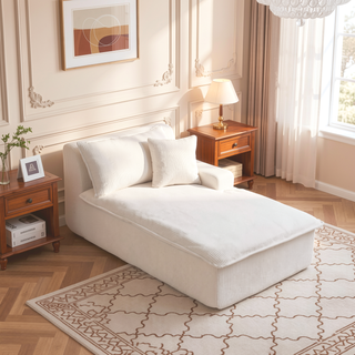 Sunvega Oversized Sleeper Chair with Reversible Armrests in Box for Living Room