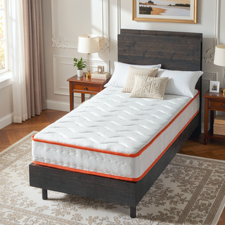 Sunvega 6 Inch Twin Hybrid Innerspring Mattress in a Box with Motion Isolation