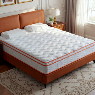 Sunvega 12 Inch Hybrid Memory Foam and Pocket Spring Mattress with Medium Firm Support