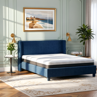 Sunvega Queen Medium Firm Mattress with Phase Change Cooling Cover and Gel Memory Foam