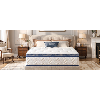 Sunvega 12 Inch Hybrid Queen Mattress with Pocket Springs and Memory Foam Support