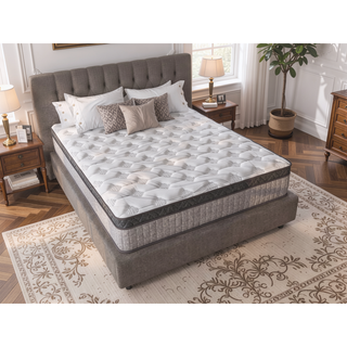 Sunvega 10 Inch Twin Cooling Gel Memory Foam and Hybrid Innerspring Mattress for Pressure Relief