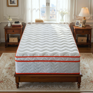 Sunvega 12 Inch Hybrid Memory Foam and Pocket Spring Mattress with Medium Firm Support
