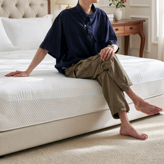 Sunvega All-in-One Full Mattress and Bed Frame with Cooling Fabric for Living Room