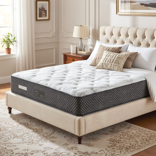 Sunvega 10 Inch Quilted Hybrid Twin Mattress with Medium Firm Support